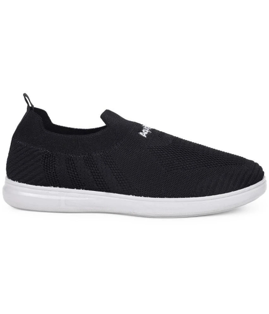 Aqualite PLS00602G Black Mens Slip-on Shoes - None