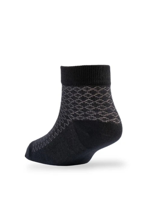 Men Pack Of 2 Patterned Cotton Ankle Length Socks