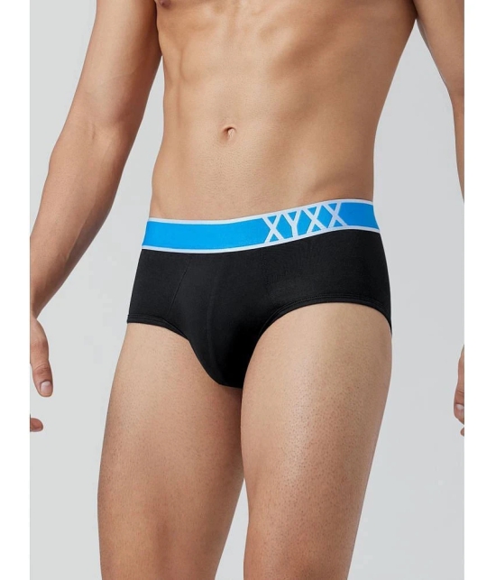 XYXX Black Modal Mens Briefs ( Pack of 1 ) - None