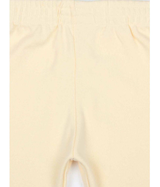 Bodycare - Off White Cotton Girls Cycling Shorts ( Pack of 3 ) - None