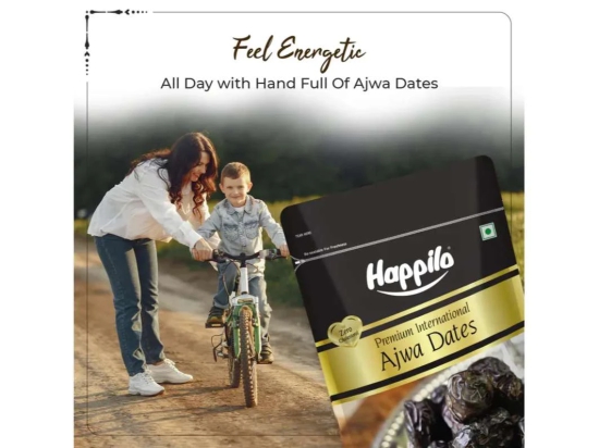 Happilo Premium International Ajwa Dates Value Pack 500g