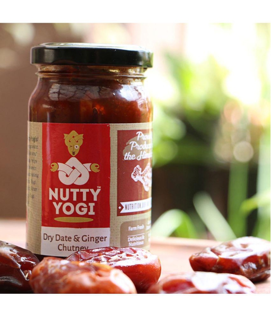 Nutty Yogi Dry dates & Ginger Chutney 250 g