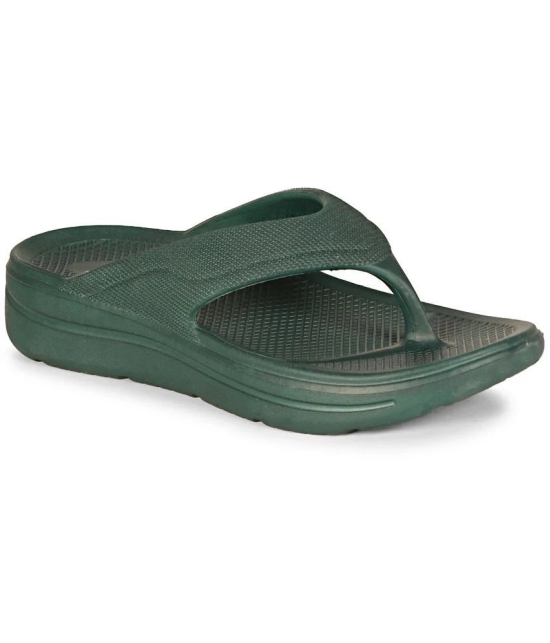 Stanfield Green Mens Thong Flip Flop - None