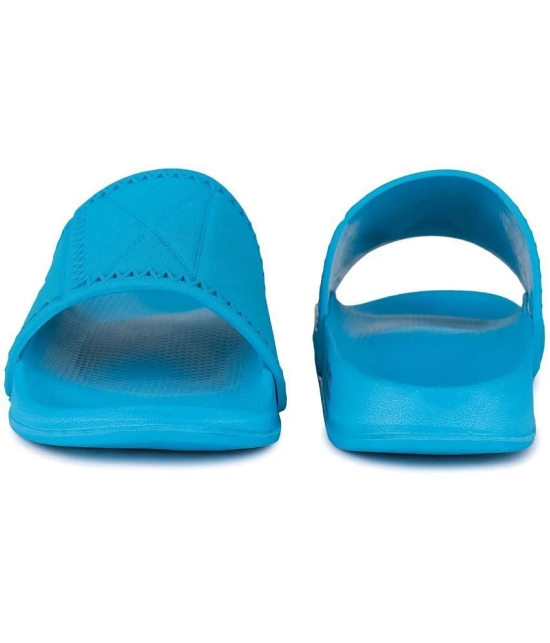 Bersache Blue Mens Slide Flip Flop - None