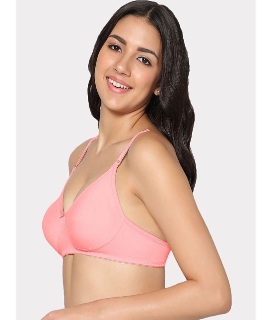 IN CARE LINGERIE - Multicolor Cotton Lightly Padded Women's Everyday Bra ( Pack of 2 ) - None