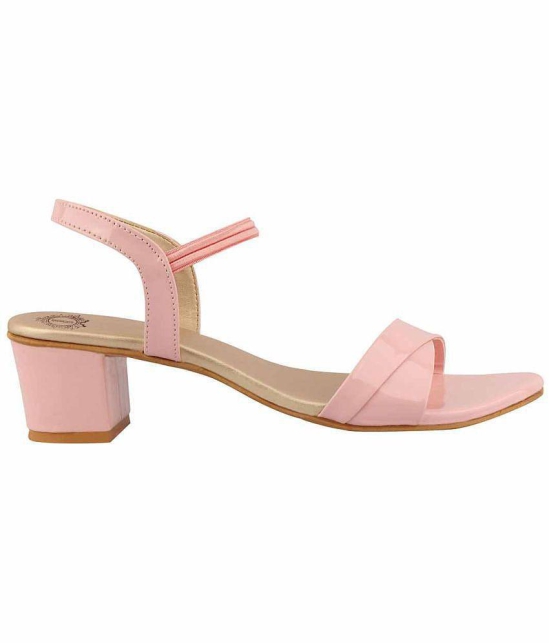 Shoetopia Girls Pink Heels - None