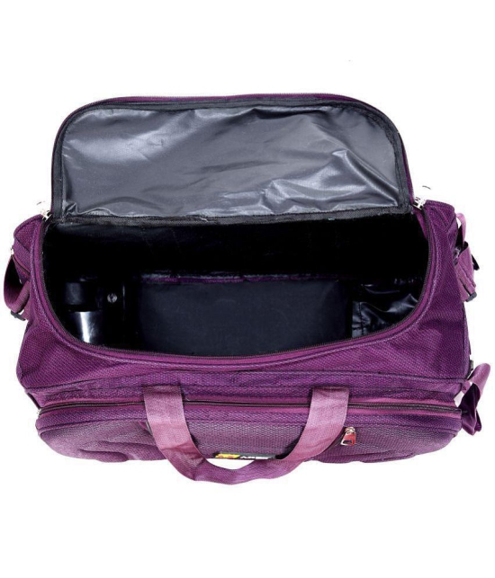 AXEN BAGS - Purple Polyester Duffle Trolley - Onesize