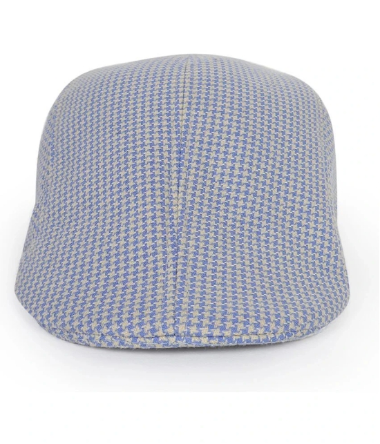 Zacharias Blue Cotton Mens Cap ( Pack of 1 ) - Blue