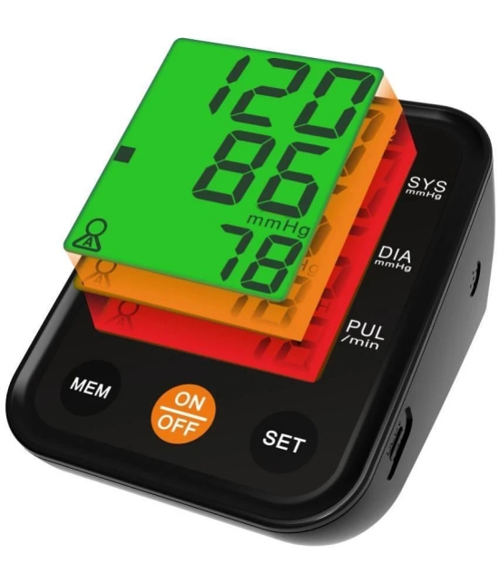 AccuSure Blood Pressure Monitor Automatic Digital Display And Adjustable Arm-Cuff - 2 Years Warranty