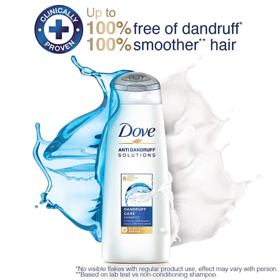 Dove Anti-Dandruff Solutions Dandruff Care Shampoo, Clinically Proven, 340 Ml