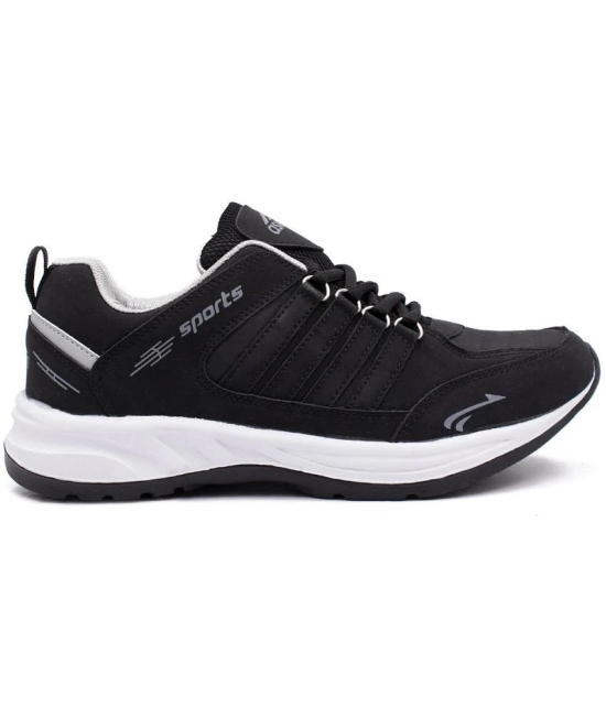 ASIAN COSCO Black Mens Sports Running Shoes - None