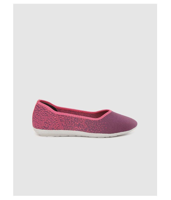 MARC LOIRE Maroon Ballerinas - None