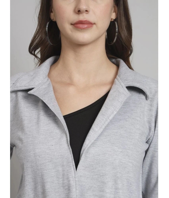 Curvydrobe - Fleece Grey Jackets Pack of 1 - None