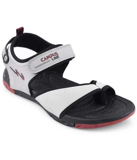 Campus - Light Grey Mens Floater Sandals - None