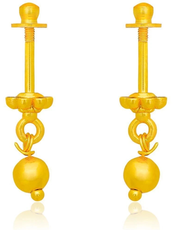 LUV FASHION Gold EarCuff Earrings ( Pack of 2 ) - Gold