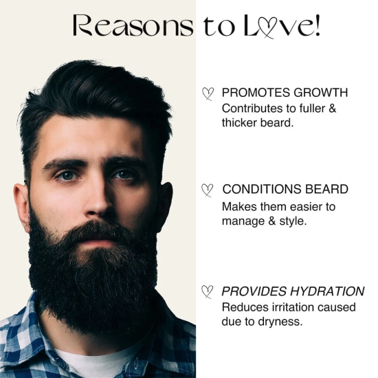 Beard Growth Oil Serum & Green Tea Cleanser - 100