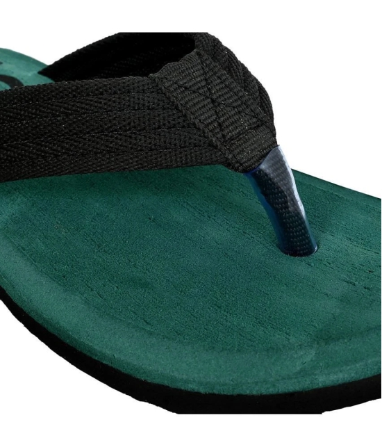 Altek Green Mens Thong Flip Flop - None