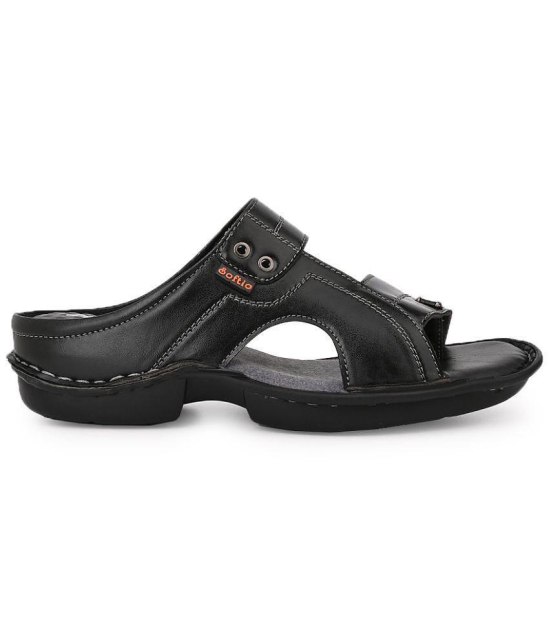 softio - Black Mens Daily Slipper - None