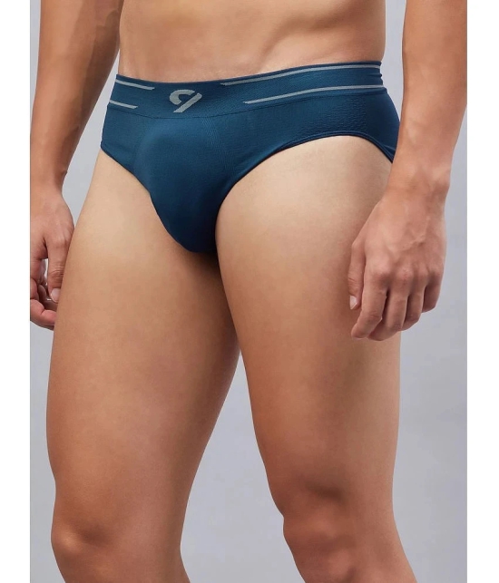 C9 Airwear - Blue Nylon Mens Briefs ( Pack of 1 ) - None