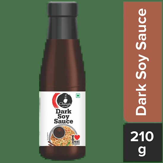 Chings Secret Dark Soy Sauce, 210 G Bottle