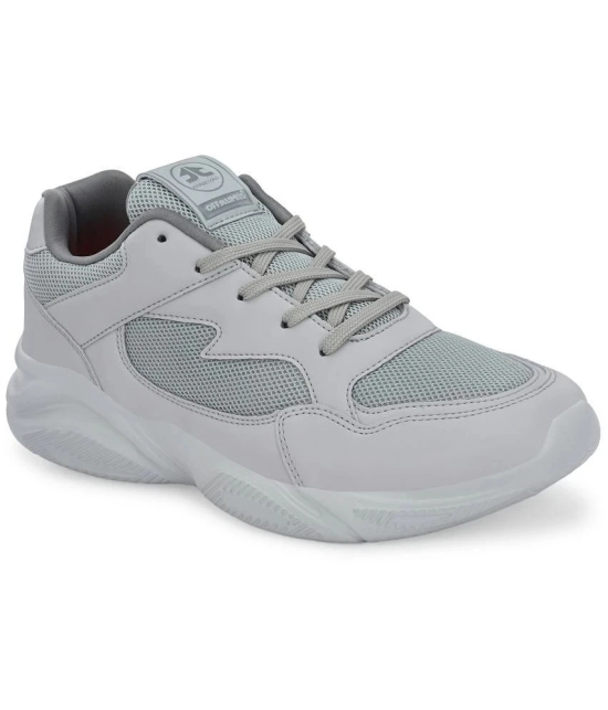 OFF LIMITS ROGER Light Grey Mens Sports Running Shoes - None