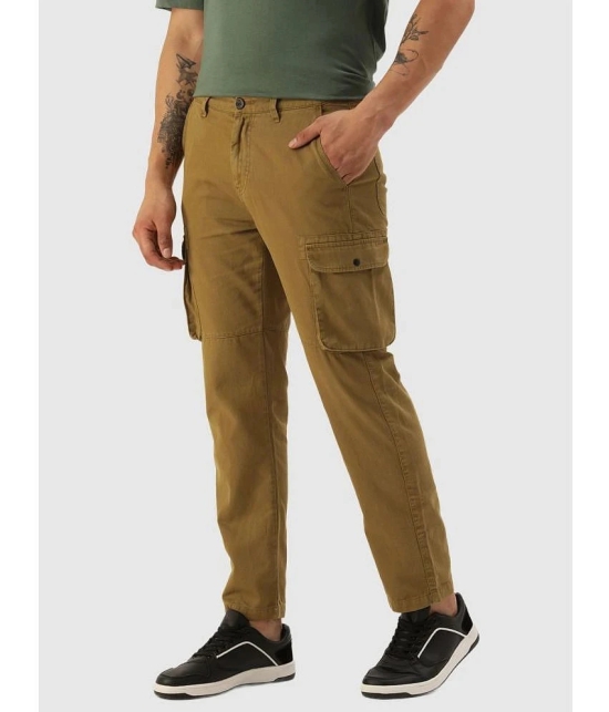 IVOC Regular Flat Mens Cargos - Beige ( Pack of 1 ) - None