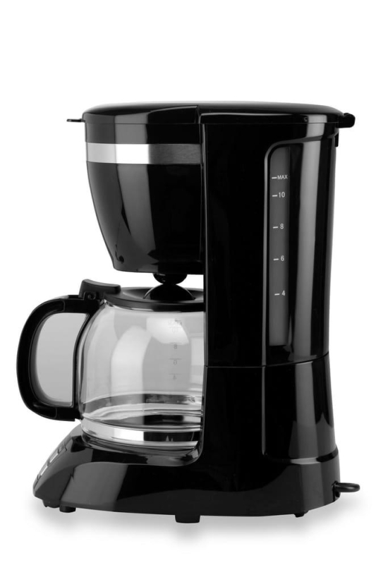 Croma 900 Watt 10 Cups Manual Espresso Coffee Maker with Keep Warm Function (Black)