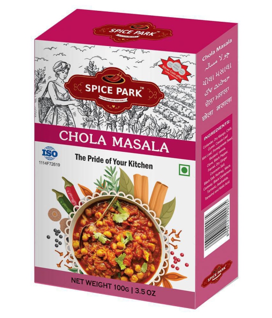 Spice Park PASTA MASALA + CHOLA MASALA + CHACH MASALA + WHITE PEPPER POWDER Powder 400 gm Pack of 4