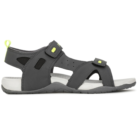 Power Grey Sporty Sandal For Men GREY size 9