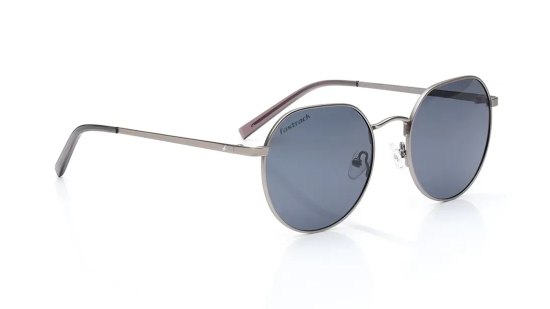 Grey Round Sunglasses for Unisex