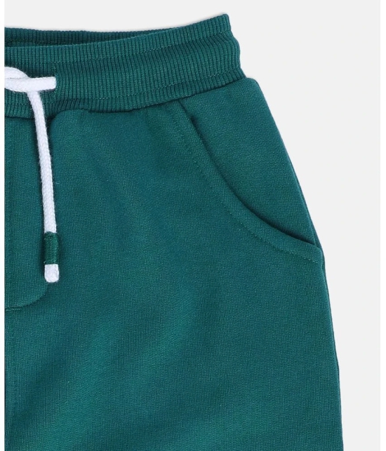 MINI KLUB Green Cotton Boys Trackpant ( Pack of 1 ) - None