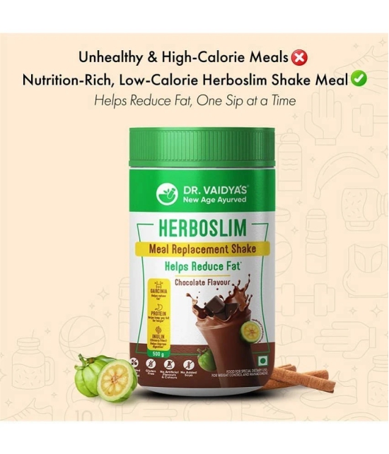 Dr. Vaidyas Herboslim Shake (Chocolate)(Pack of 1)