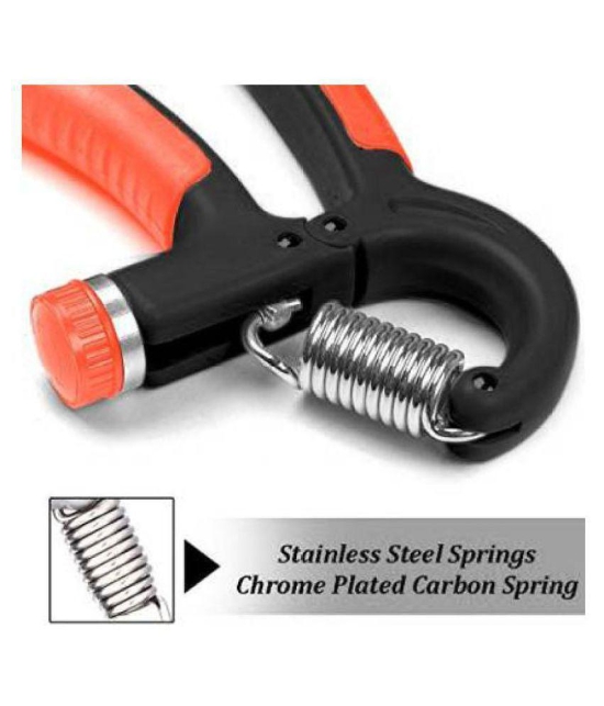 R Shape Adjustable Forearm Exerciser Gripper Hand Grip/Fitness Grip - Orange