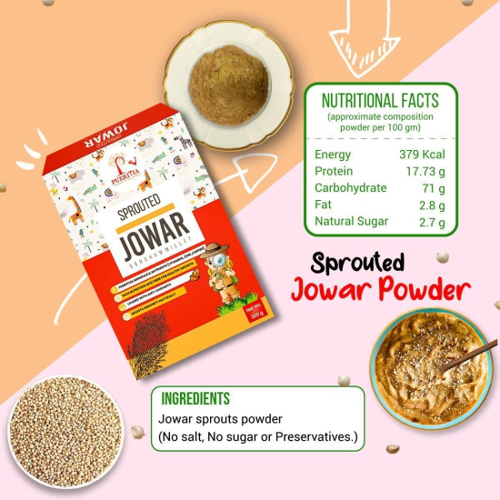 Sprouted Jowar Powder 1 kg