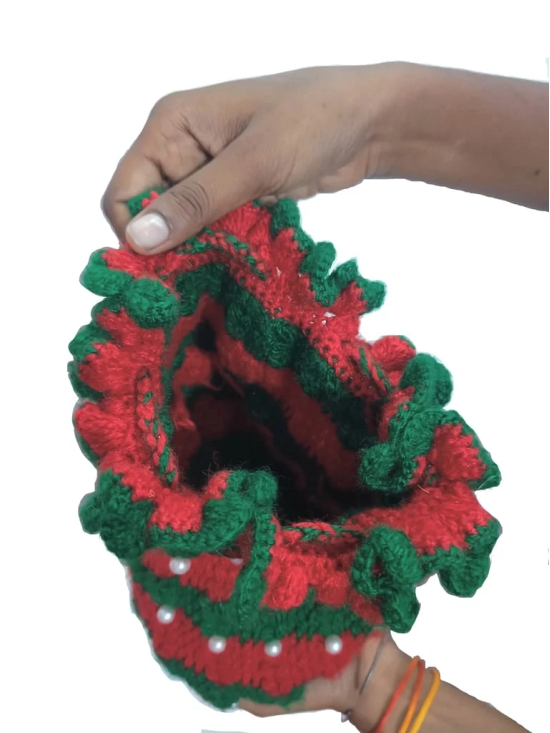 Handmade Crochet Potli Bag