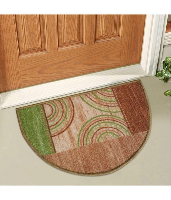 HOMETALES - Anti-skid Polypropylene Door Mat ( 57 X 37 cm ) Single - Multi - Multi