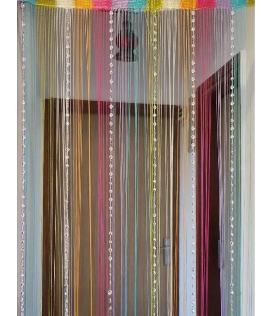 ENTICE Single Door Beaded String Curtain - Multi Color