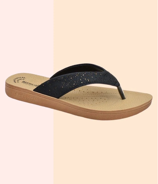 Aerowalk -  Black Womens Flats - None