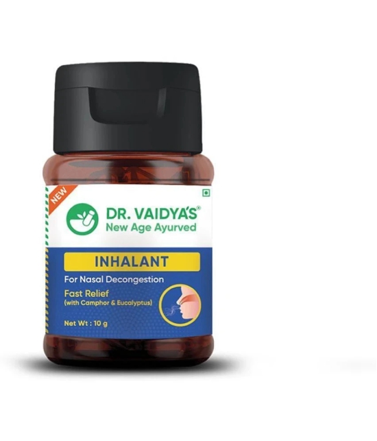 Dr. Vaidyas Inhalant|Ayurvedic Inhaler For Nasal Congestion|(10g Each) Pack Of 1