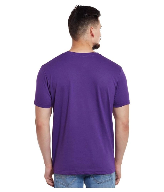 Vimal Jonney Purple Half Sleeve T-Shirt - None