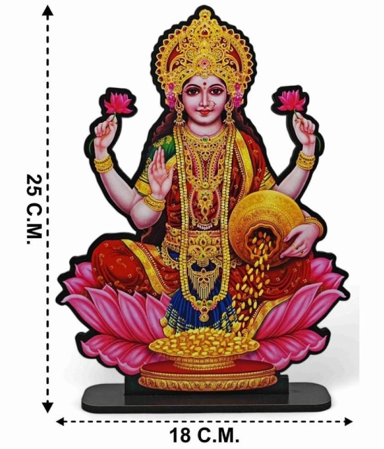 Saf Wood Laxmi Ganesh Idol ( 25 cm )