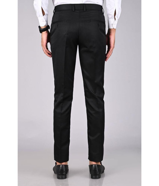 MANCREW Black Regular Formal Trouser ( Pack of 1 ) - None