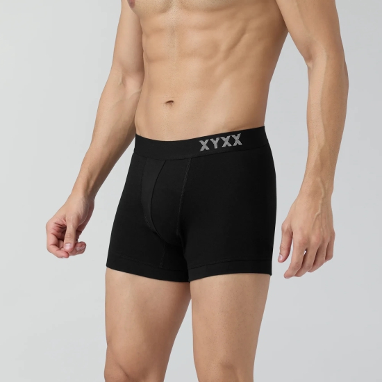 Pace Cotton Rib Trunks Black Knight S