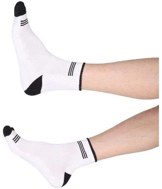 Bodycare - Cotton Blend Mens Striped Multicolor Ankle Length Socks ( Pack of 2 ) - Multicolor