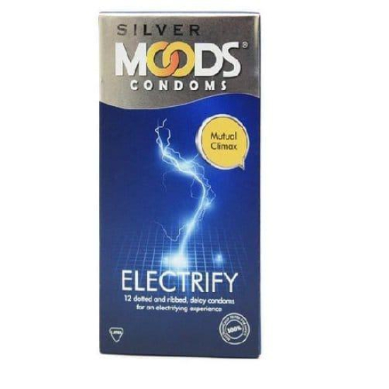 MOODS Silver Electrify Condom