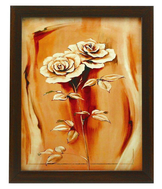 Indianara - Floral Painting With Frame