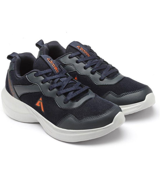 Action - Sports Running Shoes Navy Mens Sports Running Shoes - None