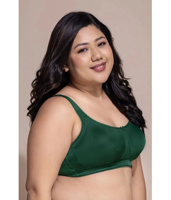 Clovia Green Polyester Non Padded Womens Minimizer Bra ( Pack of 1 ) - None