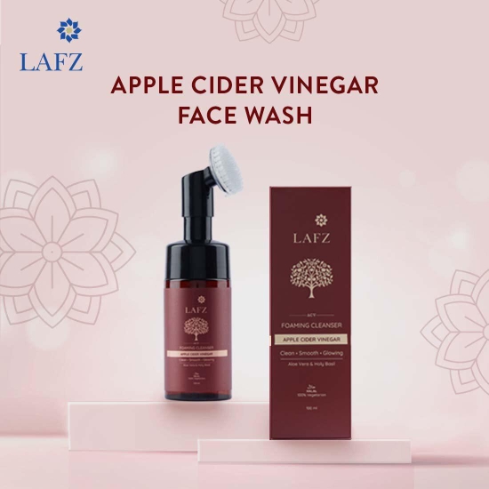 LAFZ Black Seed Hair Serum with Apple Cider Vinegar Foaming Face Wash (130 ml)