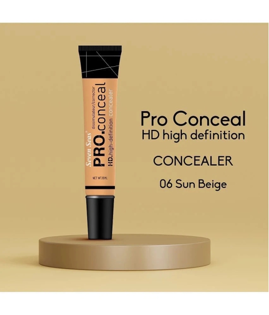 Seven Seas Pro.conceal HD. High-definition Concealer (Sun Beige,15 ML)